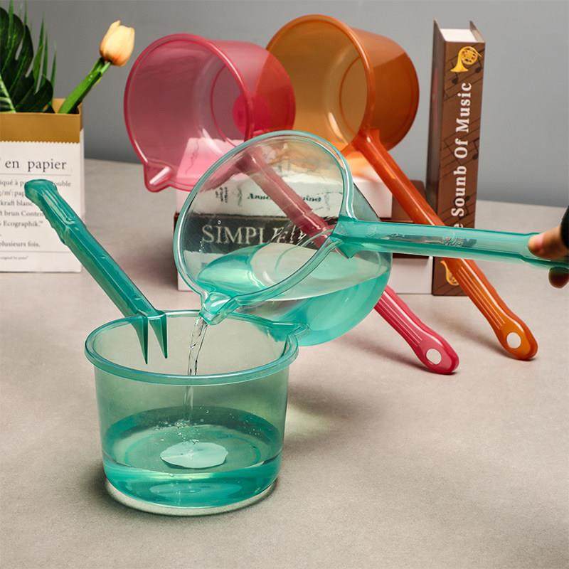 【品牌正品】彩色半透明水勺导流口长柄水瓢田地浇菜水舀子厨房舀,淘宝优惠券,粉丝福利购,淘宝优惠卷