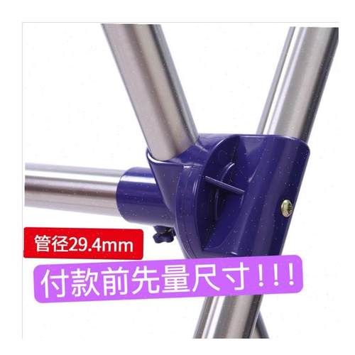 落地X型晾衣架配件 晒衣架 晾衣架 XJ型衣架配件 X型转轴连接件l - 图3