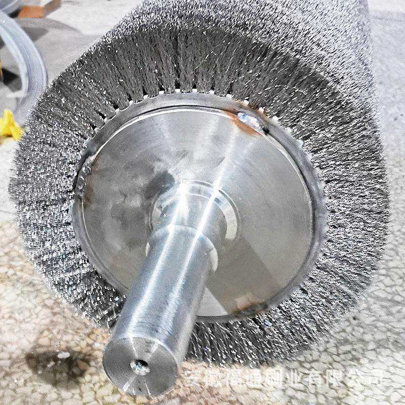 304不锈钢毛刷辊钢丝刷辊工业除锈滚刷镀锌缠绕刷辊打磨抛光辊刷,淘宝优惠券,粉丝福利购,淘宝优惠卷