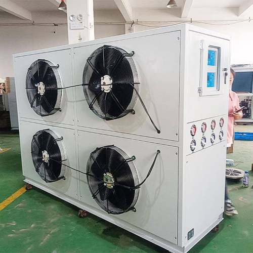 供应40P风冷式冷水机食品包装电子机械电镀行业风冷式制冷机组 - 图0