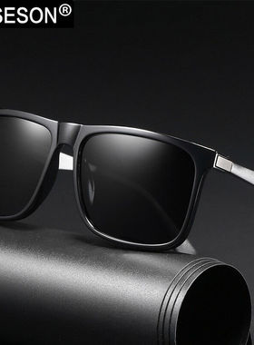 极速砾石情侣方框偏光太阳u镜男女墨镜潮流酷炫司机驾驶眼镜可定