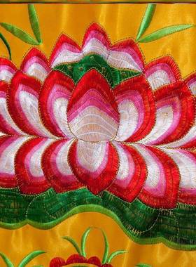 新品佛光普照布横幅佛具佛堂装饰用品1米J2米供桌布台围桌围桌裙