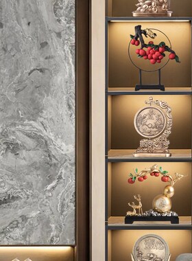 新品L创意开业摆件n家居客厅办公室酒柜装饰品玄关门店摆设乔迁送