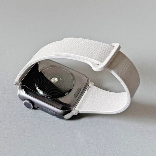 壳里斯iwatch表带S11小蛮腰荔枝纹硅胶磁吸SE3适用S10苹果applewatch华为GT6手表FIT4红米watch5小米9pro新款 - 图2