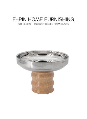 E-Pin 逸品家居软装日式设计搭配彷真食物托盘样板间厨房摆件装饰