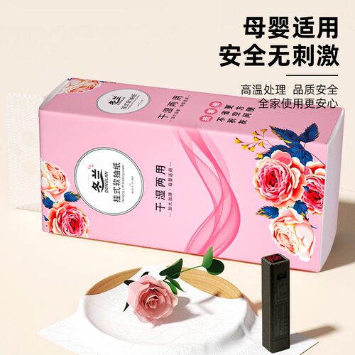大包悬挂式抽纸家用实惠装壁挂式纸抽整箱批发餐巾纸面巾纸卫生纸 - 图2