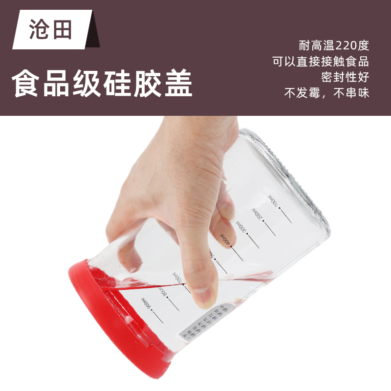 大口径天然酵种发酵罐鲁邦种波兰种培养皿家用烘焙面团酸种发酵杯