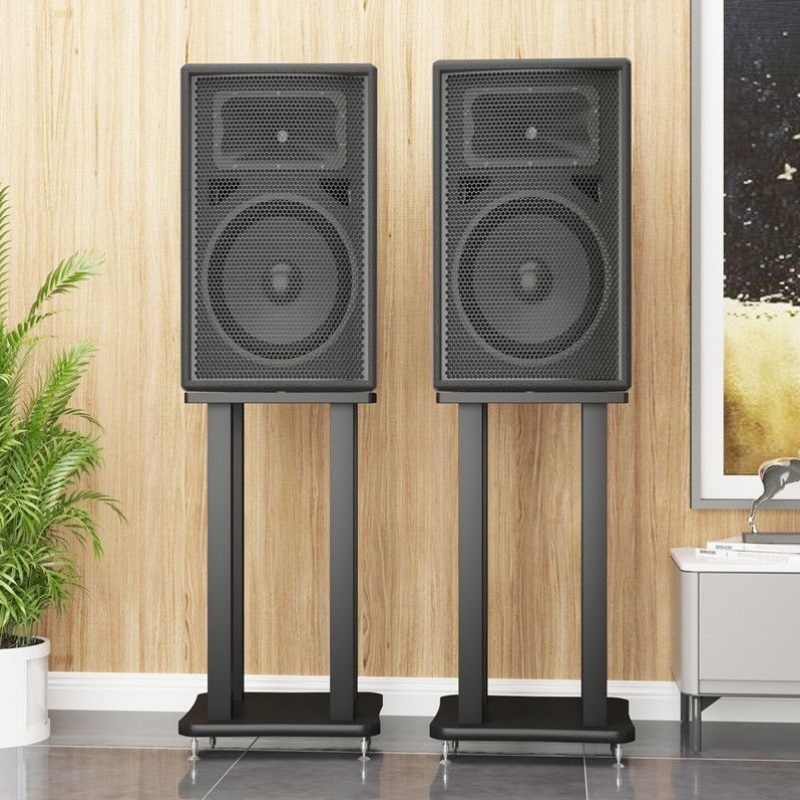 Audio tripod home professional speaker stand fever hifi audio and video equipment rack floor-standing bookshelf desktop audio stand
