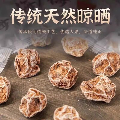 正宗九制话梅广东潮汕广式话梅干果脯蜜饯泡水官方旗舰店GG