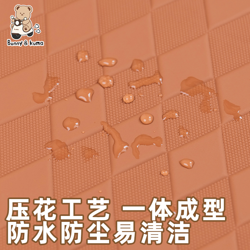 适用于爱玛开心cq700脚垫三轮车踏板垫防水耐脏装饰配件脚踩垫 - 图2