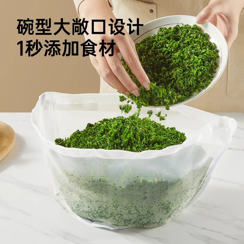 豆浆过滤袋超细沥水袋大号家用挤馅袋菜馅挤水网食品漏斗筛挤水器 - 图0