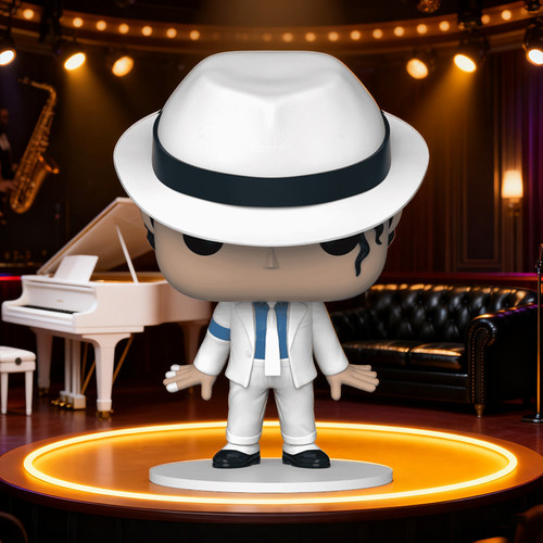 Funko迈克尔杰克逊 与你共舞 颤栗 比利珍MJ周边手办摆件公仔礼物 - 图0