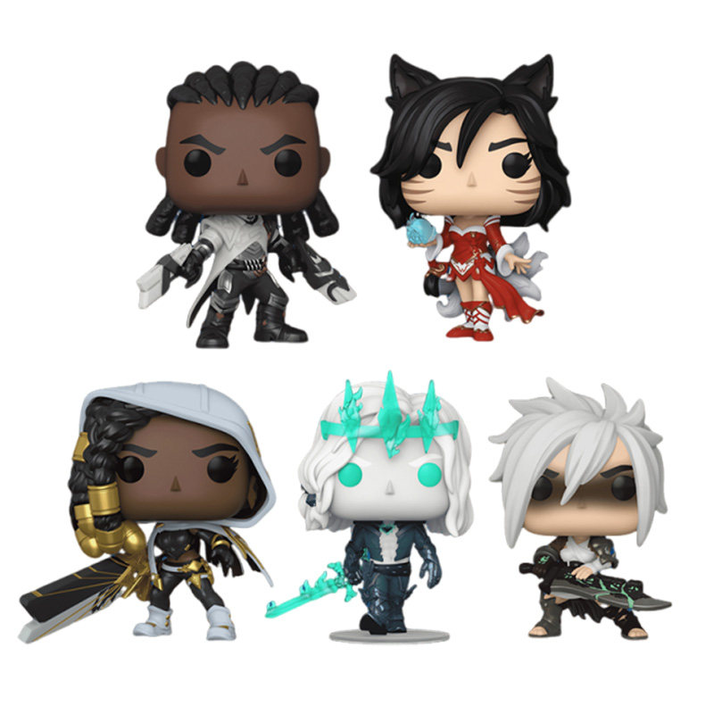 英雄联盟手办Funko丰高POP英雄联盟LOL黑默丁格 锐雯阿狸手办潮玩摆件公仔礼物