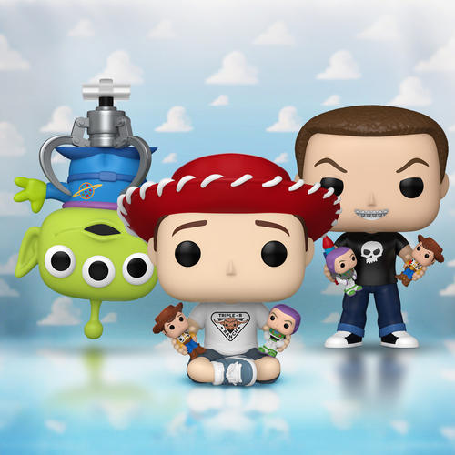 FunkoPOP玩具总动员三眼仔胡迪翠丝安迪艾尔阿薛手办摆件公仔礼物 - 图0