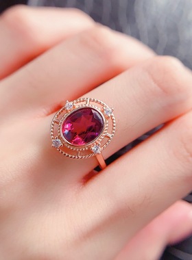 红宝石戒指琼瑞阁独家设计