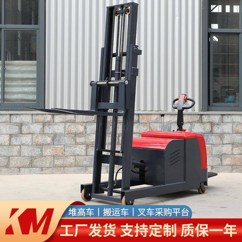 全电动配重式叉车站驾式电动叉车升降铲车配重升高装卸车堆高车 - 图2