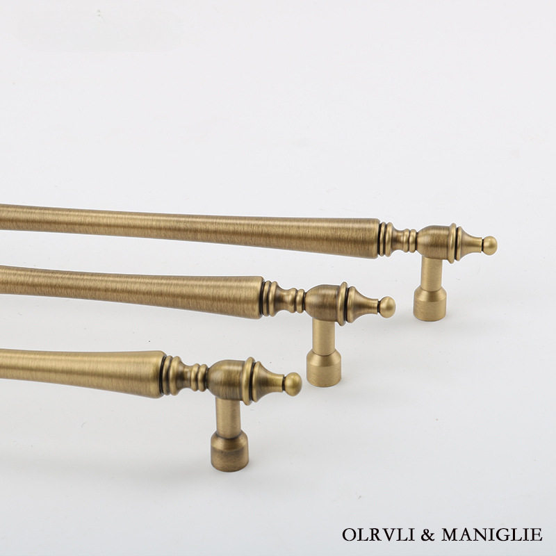 olrvli纯铜美式复古柜门拉手复古黄铜加长冰箱门古铜色抽屉门拉手,淘宝优惠券,粉丝福利购,淘宝优惠卷