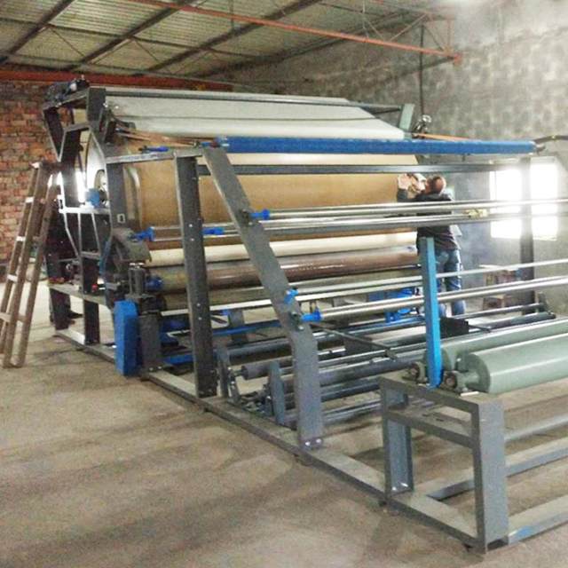 XJ16B-D6 needle plate tenter mesh with composite machine glue mesh with composite machine automatic tenter water glue compound machine