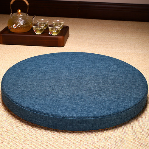 冥想禅修坐垫大拜垫蒲团坐墩新中式打坐禅修专用垫大礼拜跪拜地垫 - 图2