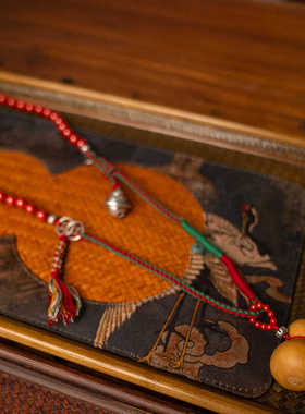 CELESTIAL TAO REALM/道轩堂福寿朱砂葫芦项链道系中国风福禄招财