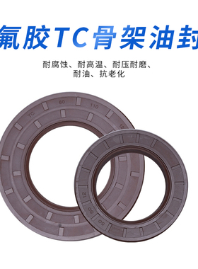 氟胶TC骨架油封45/48*60*66*67*70*74*75*90*95*5/6/7/8/10/12