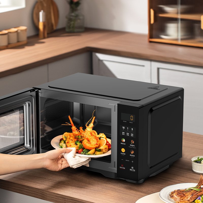 The government subsidizes Midea's inverter flat-panel microwave oven, household first-class energy-efficiency oven and steamer, three-in-one new model C30