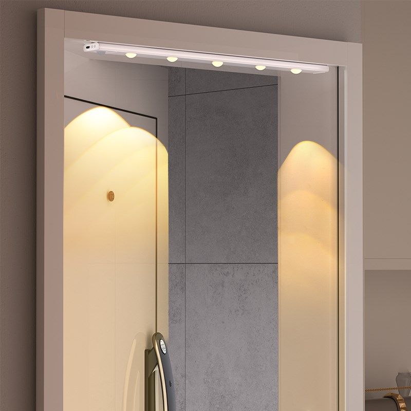 入户门感应灯磁吸充电无线门头进门口玄关人体高级免布线智能灯条,淘宝优惠券,粉丝福利购,淘宝优惠卷