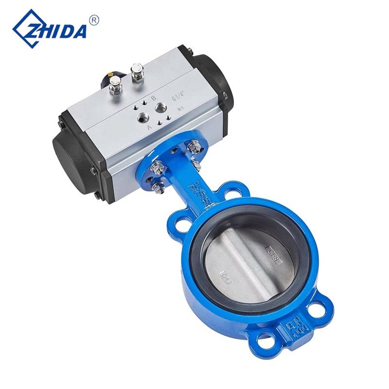 D671F-16Q 气动四氟蝶阀 对夹式阀门 DN50 65 80 100 150 250 300,淘宝优惠券,粉丝福利购,淘宝优惠卷