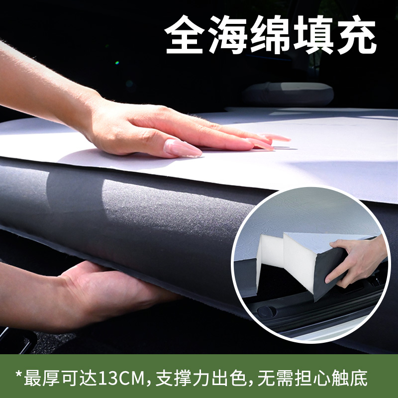 特斯拉专用焕新ModelY床垫纯海绵充气全平0坡度后备箱车载露营垫