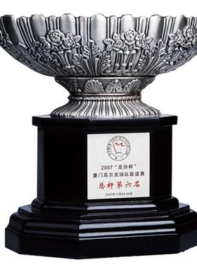 跨境锌合金精雕金属奖杯职业联赛纪念游戏颁奖高尔夫球奖杯定 制