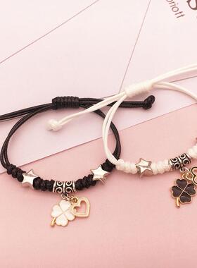 学霸闺蜜手链女学生韩版