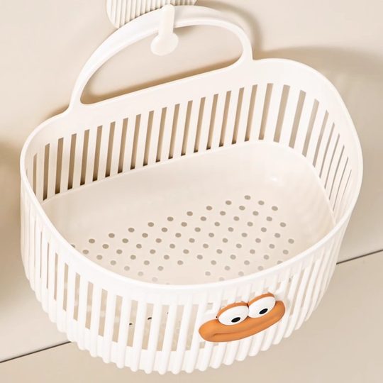 Multifunctional small hanging basket bathroom bathroom abandoned face towel storage basket kitchen dormitory bedside wall hanging basket