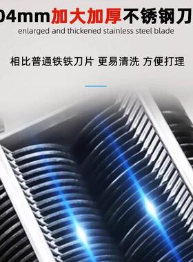 金汇缘切片机商用不锈钢切片切丝切丁商用切肉机