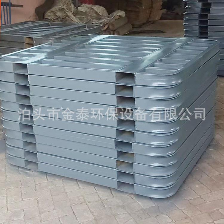 圆角钢制叉车托盘金属铁质托盘货物仓储转运重型托盘饲料面粉托盘 - 图0