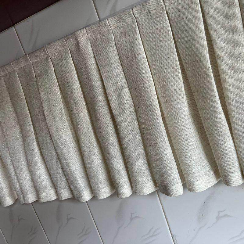定制窗帘麻料帘头成品窗幔头帘款式自粘式魔术贴免打孔飘窗帘头,淘宝优惠券,粉丝福利购,淘宝优惠卷