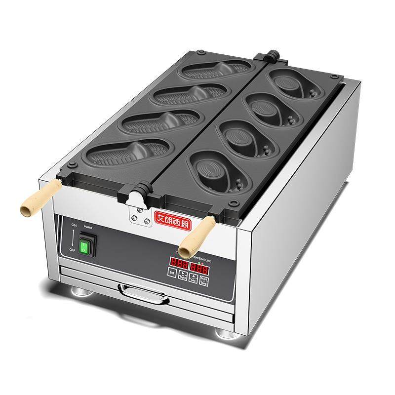 洞洞鞋鸡蛋仔电热燃气鲷鱼烧机商用台湾小鱼饼机模具小吃设备摆摊,淘宝优惠券,粉丝福利购,淘宝优惠卷