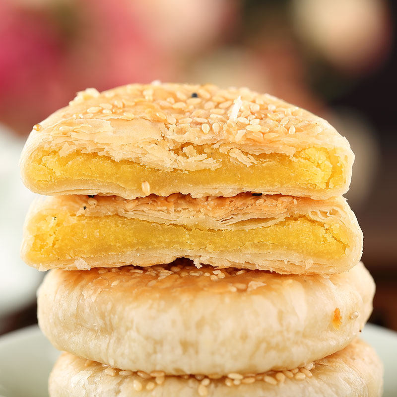 【浦城桂花口味】同栗家现烤板栗饼10枚*30g 盒子装,淘宝优惠券,粉丝福利购,淘宝优惠卷