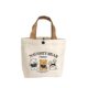 New Bear Canvas Bag for Women Printed Versatile Student Portable Work Handheld Bento Bag Handbag Canvas Bag