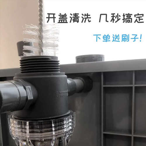 鱼缸过滤器循环系统周转箱加高加深滴流盒鱼马桶增氧水泵培菌全套 - 图1
