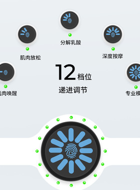 筋膜枪按摩器专业按摩仪肌肉放松冲击筋膜枪