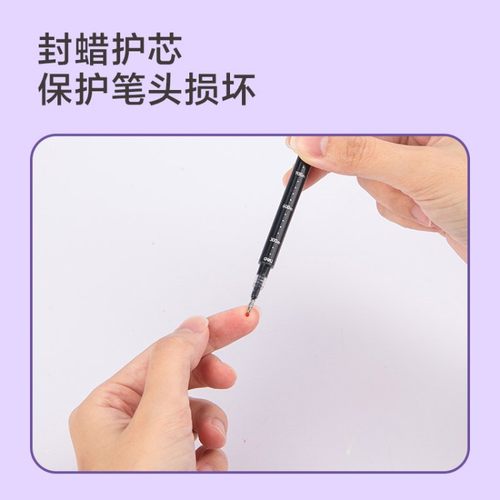 得力墨霸大墨王大容量速干按动ST笔头中性笔芯0.5mm学生用替芯黑考试专用速干黑笔顺滑办公用签字笔芯se172 - 图0