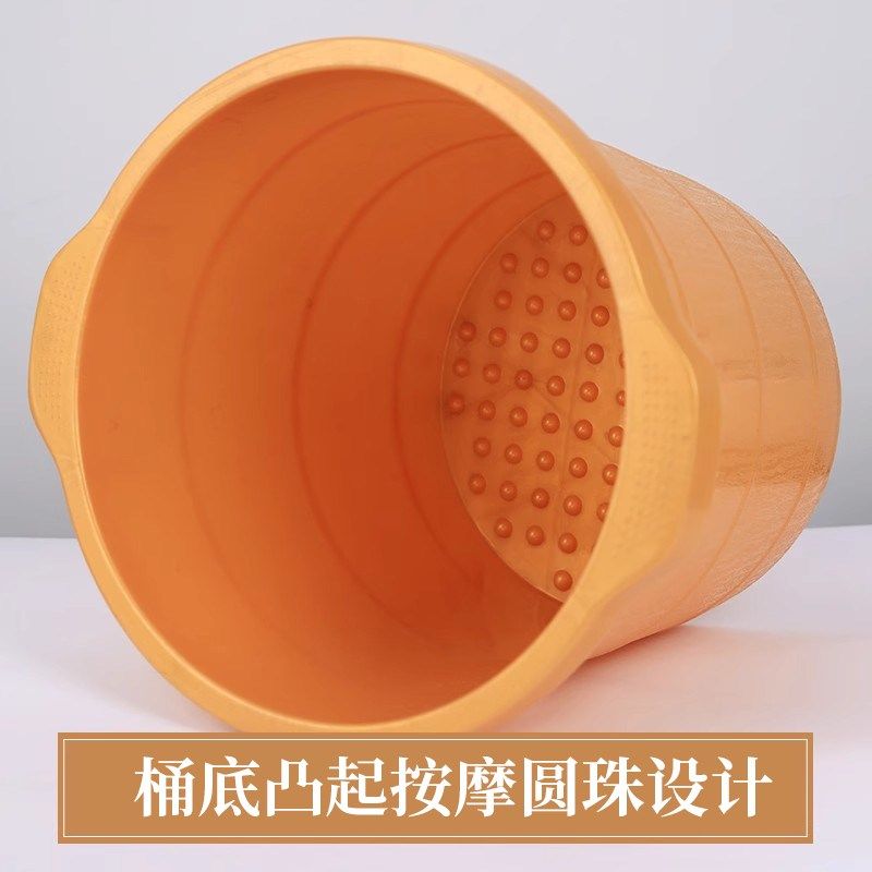高桶牛筋泡脚桶耐摔加厚加深塑料按摩足浴加高过小腿泡脚盆足疗店,淘宝优惠券,粉丝福利购,淘宝优惠卷