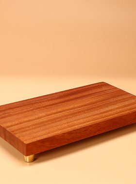 花梨沙比利木底座摆件工艺品花瓶佛像奇石花盆长形木雕托刻字定制