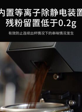 咖际VF64专业家商用咖啡车小型电动磨豆机钛浓缩现磨soe意式手冲