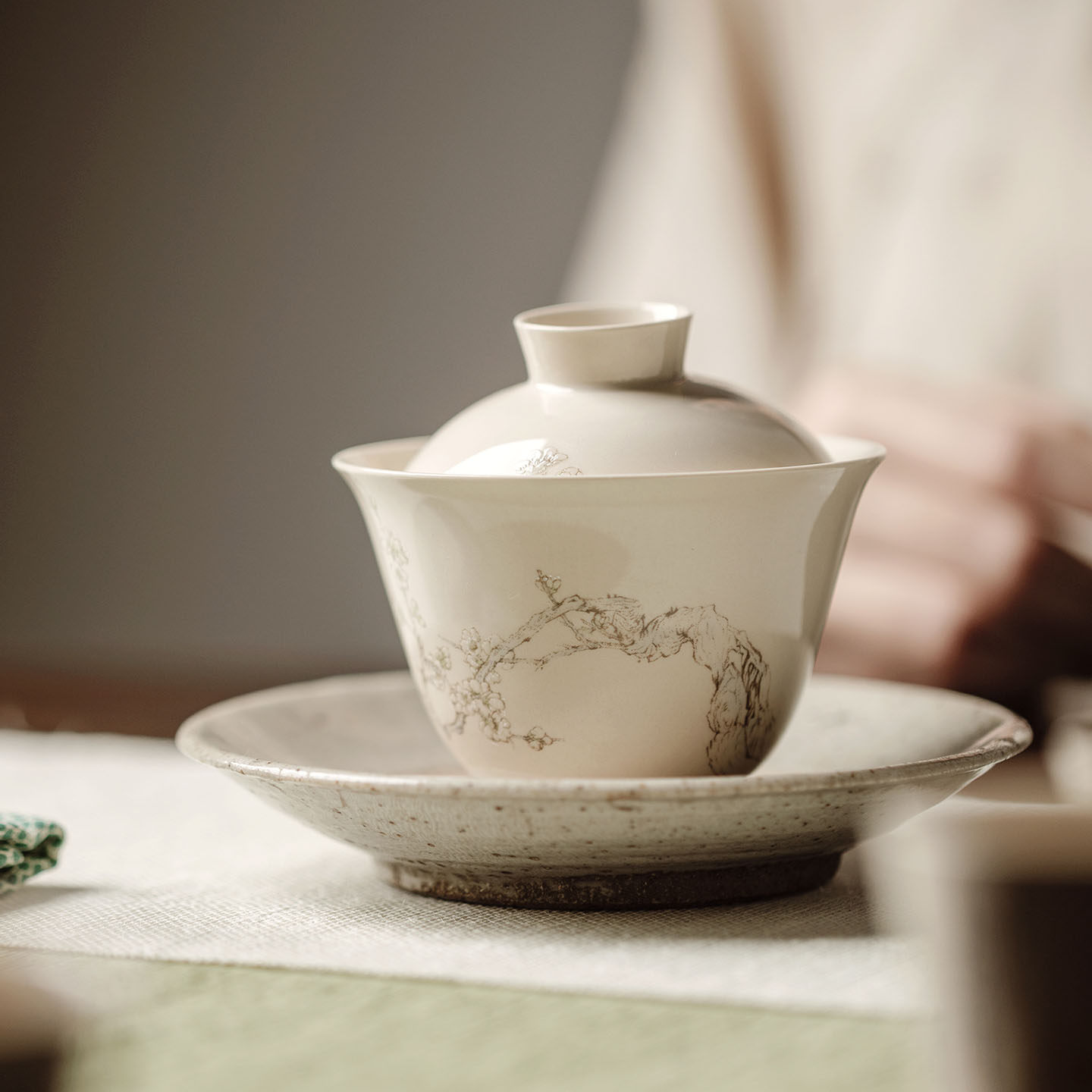 无落新中式文创功夫茶具伴手礼创意复古手工盖碗茶杯整套礼盒套装,淘宝优惠券,粉丝福利购,淘宝优惠卷