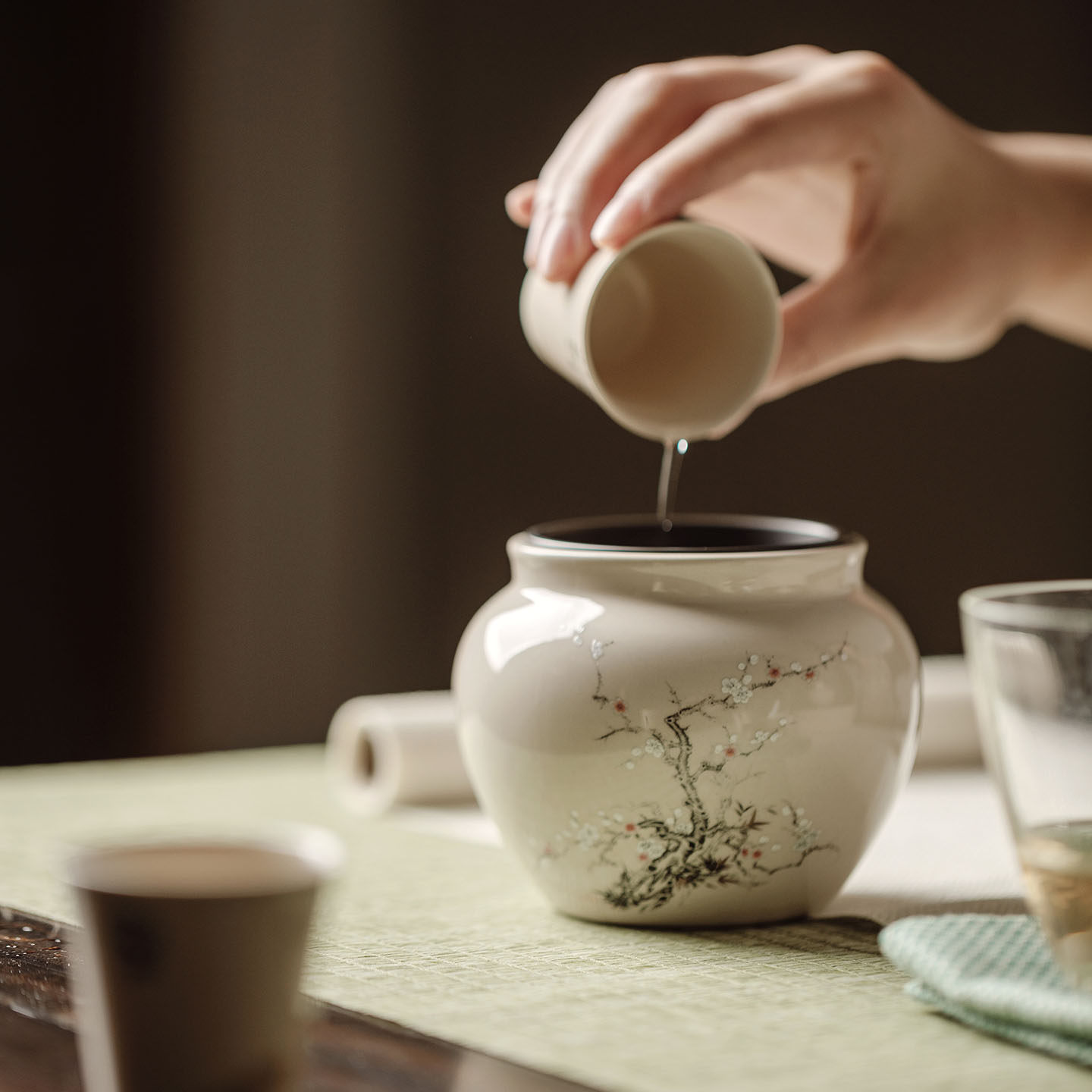 无落新中式文创功夫茶具伴手礼创意复古手工盖碗茶杯整套礼盒套装,淘宝优惠券,粉丝福利购,淘宝优惠卷