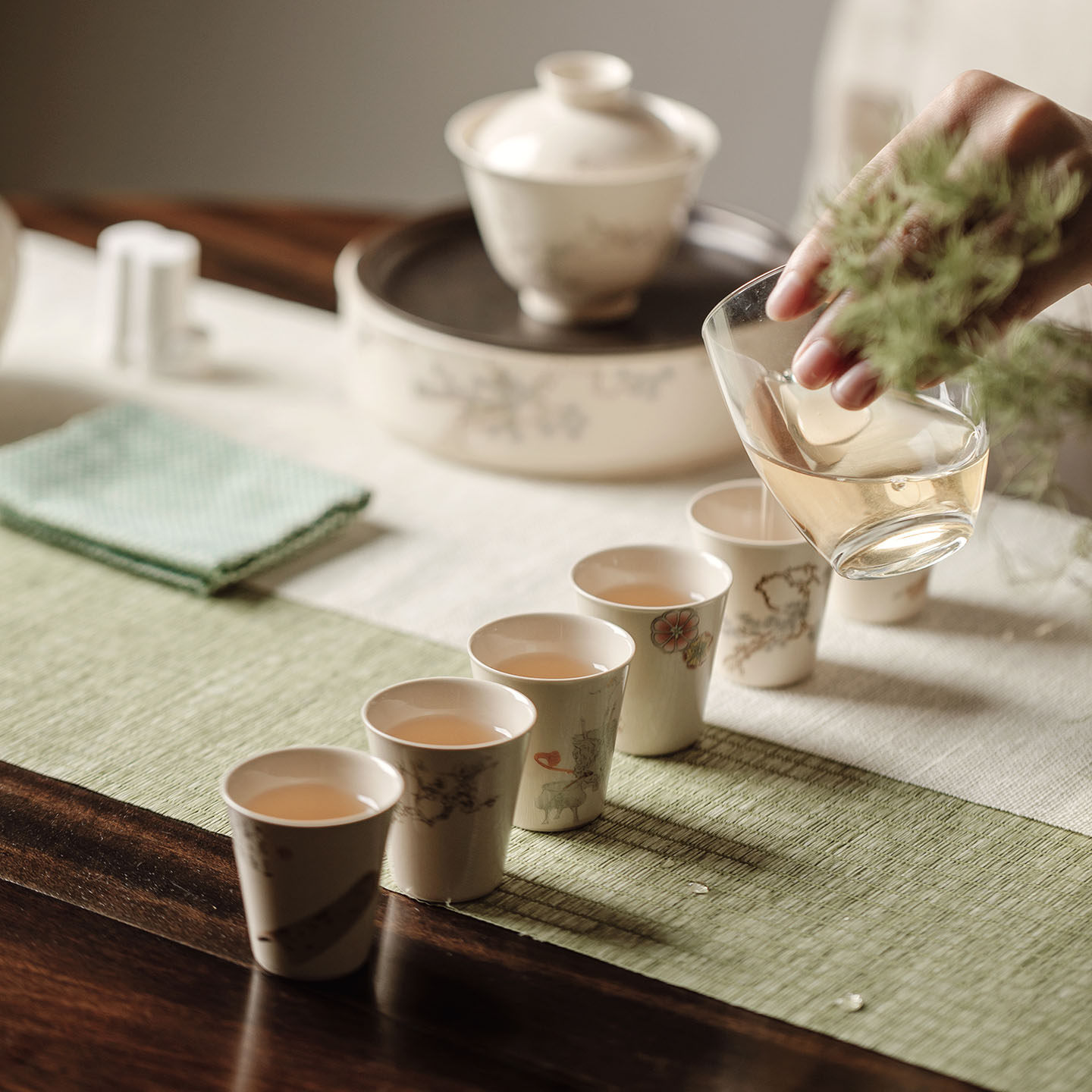 无落新中式文创功夫茶具伴手礼创意复古手工盖碗茶杯整套礼盒套装,淘宝优惠券,粉丝福利购,淘宝优惠卷