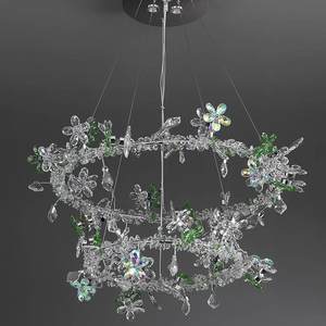 简约轻奢客厅水晶吊灯别墅个性法式创意设计师款餐厅奢华艺术灯具