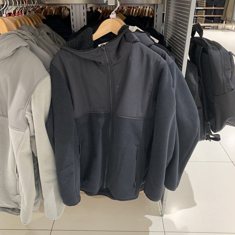 日单男装女装防风摇粒绒连帽外套长袖户外运动保暖加绒夹克473324,淘宝优惠券,粉丝福利购,淘宝优惠卷