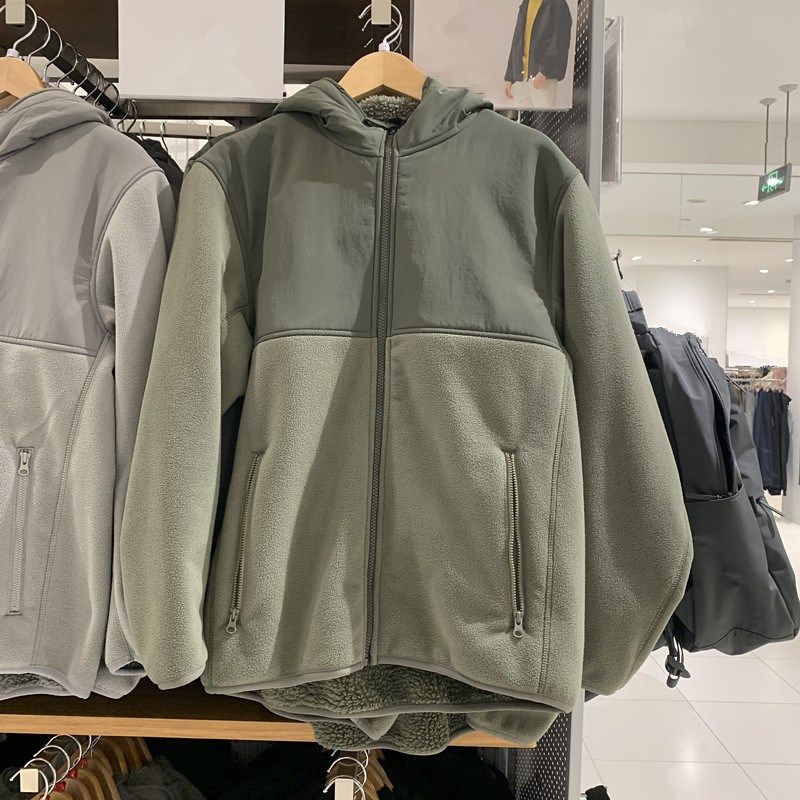 日单男装女装防风摇粒绒连帽外套长袖户外运动保暖加绒夹克473324,淘宝优惠券,粉丝福利购,淘宝优惠卷